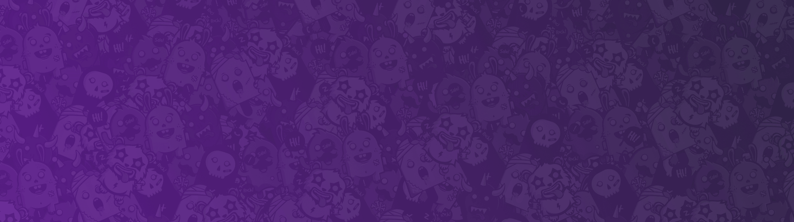 Banner Roxo Background Receitas de Amigurumi