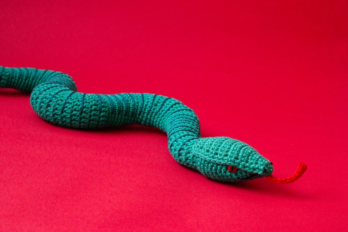 Receita de Amigurumi de Cobra