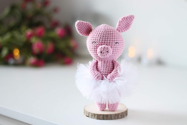 077 PATTERN PIG crochet amigurumi pattern
