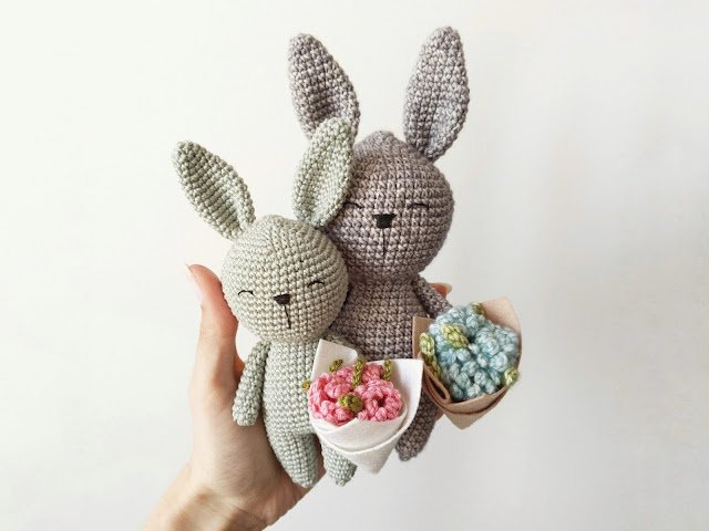 373 PATTERN BUNNY RABBIT crochet amigurumi pattern