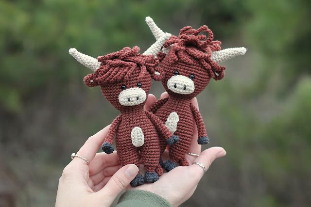 Ox amigurumi crochet free pattern (132)