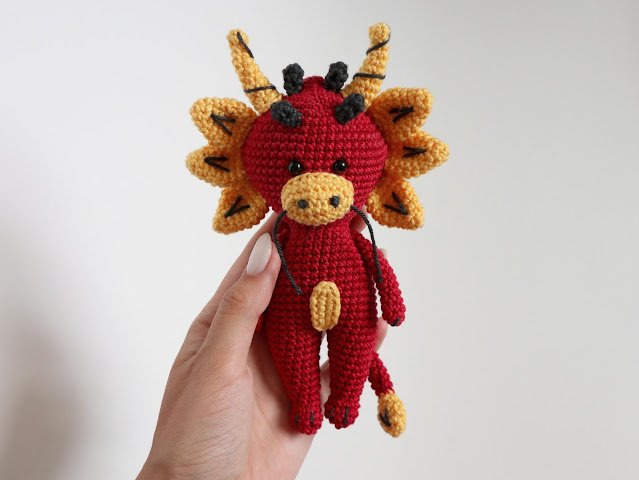free crochet dragon pattern (33)