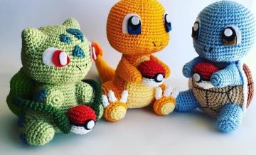 amigurumi-pokemons